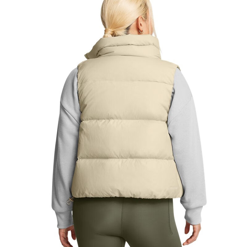 Женский жилет Under Armour ColdGear (бежевый) — фото 4