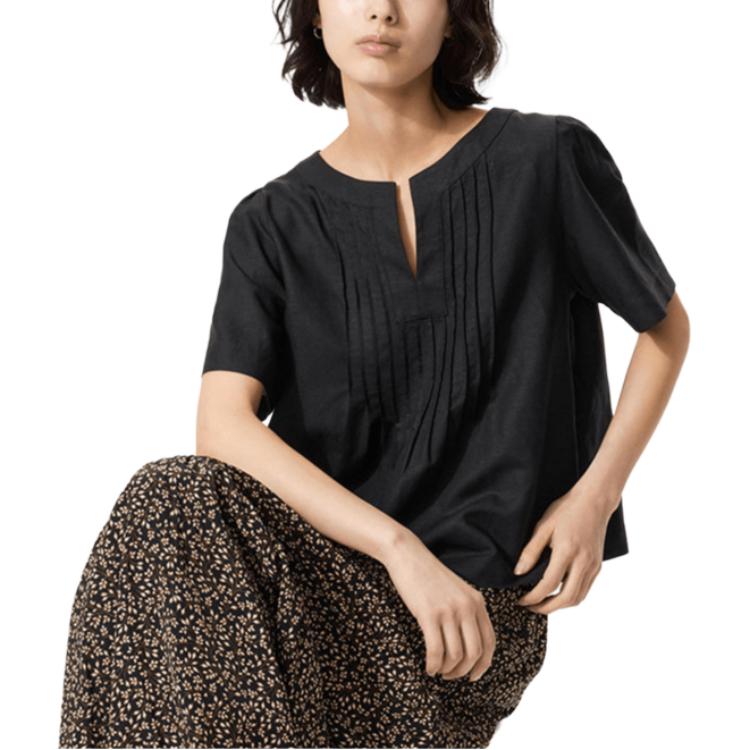 Женская рубашка UNIQLO SS26 (белая)
