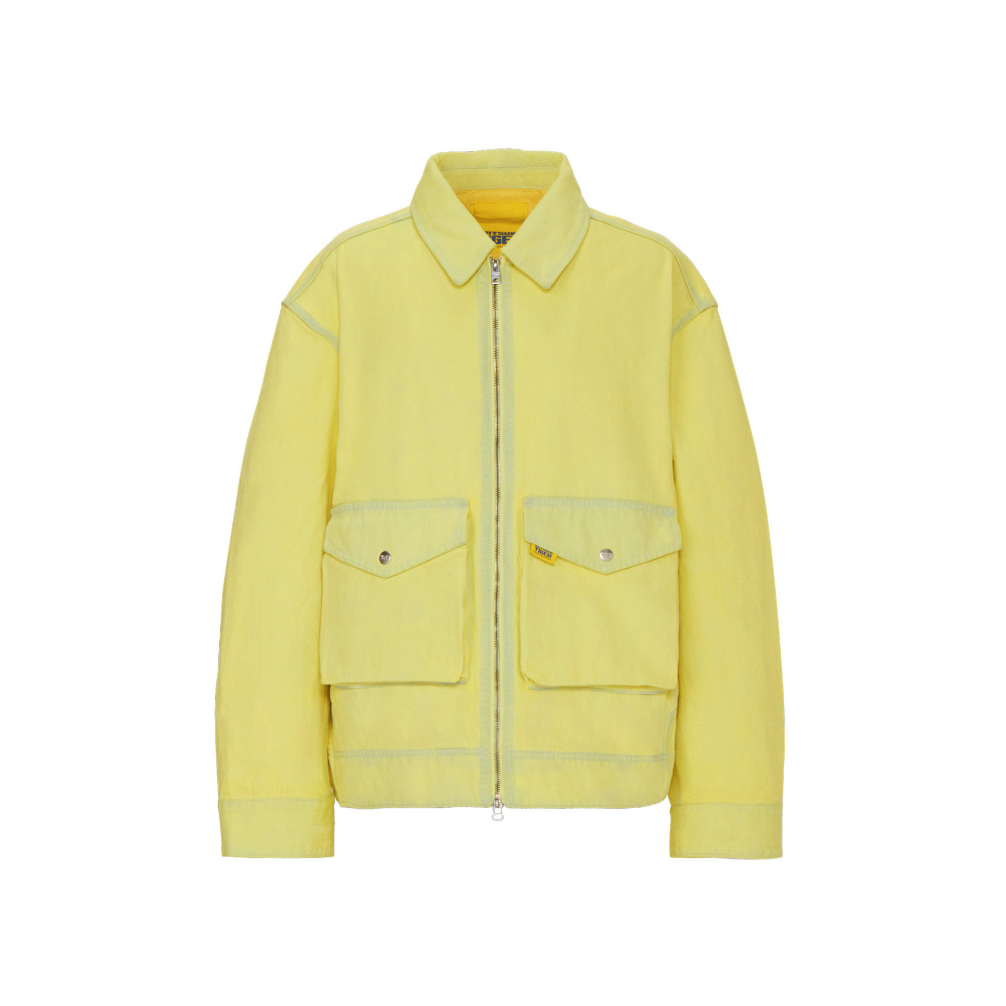 Мужская куртка Onitsuka Tiger DENIVITA DENIM JACKET (желтая)