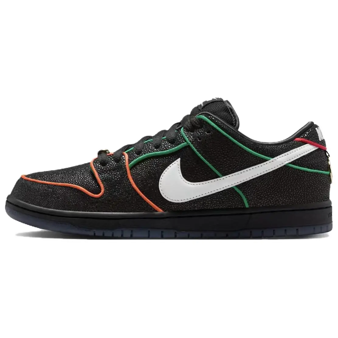 Nike x Bronx Girls Skate Dunk SB Low top Skateboard Shoes Unisex Black