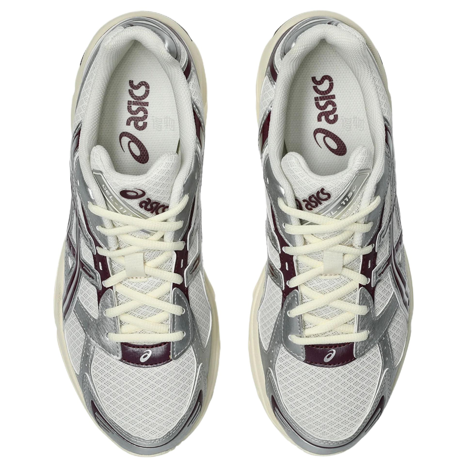 Кроссовки ASICS Gel-1130 (серебристо-белые) — Серебристыйбелый — фото 5