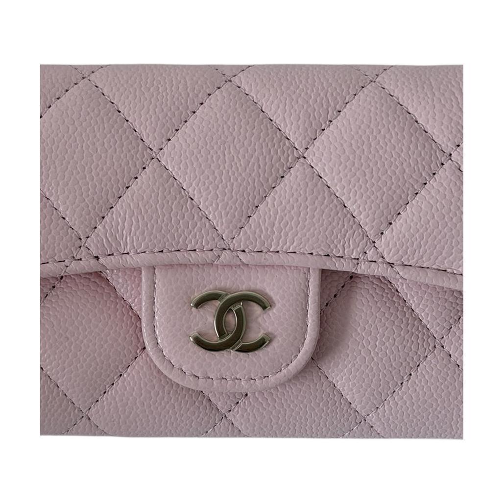 Женская сумка Chanel Card Holder (розовая) — фото 4