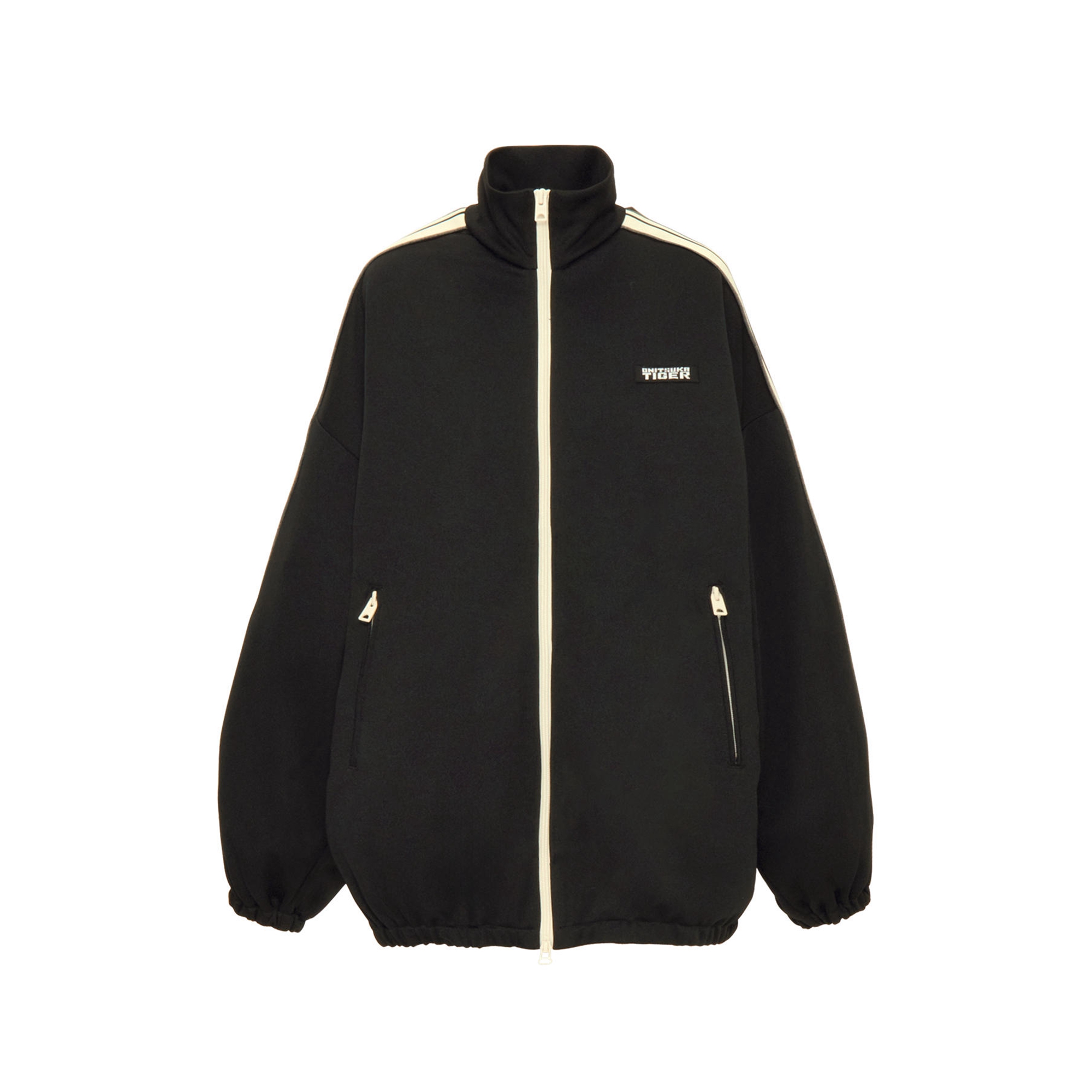 Женская куртка Onitsuka Tiger DENIVITA WS OVERSIZED TRACK TOP (черная)