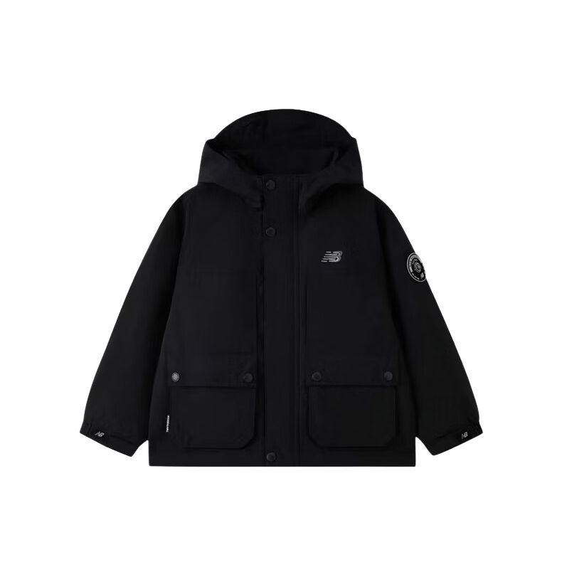 Детская куртка New Balance Hooded (серая)