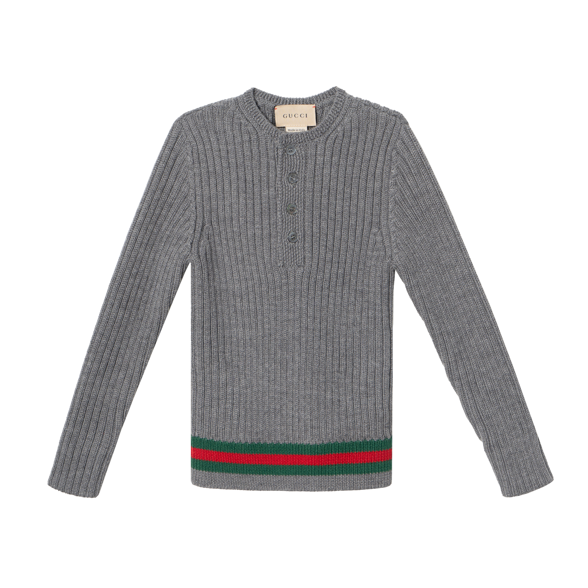 Детский свитер Gucci (серый)