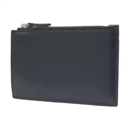 Balenciaga ESSENTIAL Smoothing Cow Leather Card Holder Wallet Men's Black