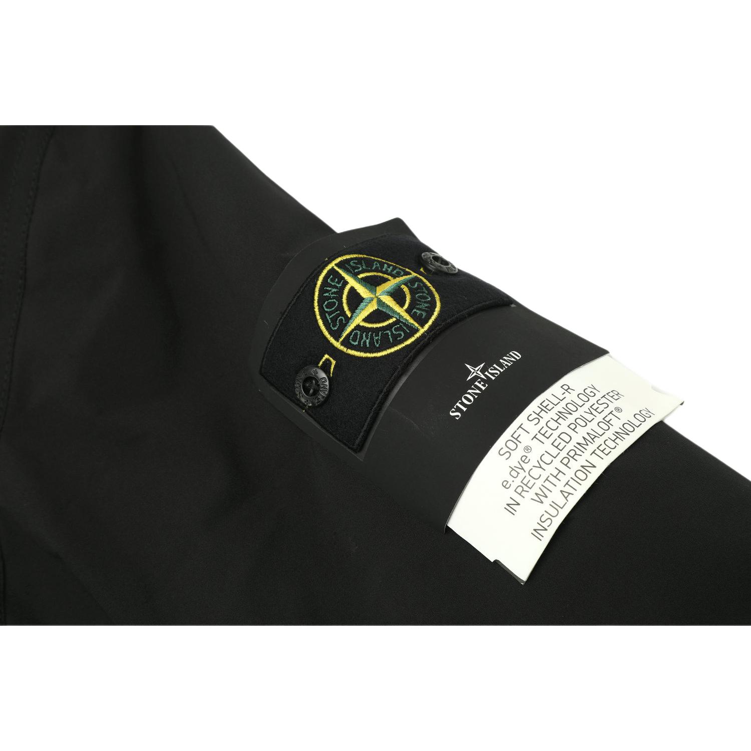 Мужская куртка STONE ISLAND (черная) — фото 4