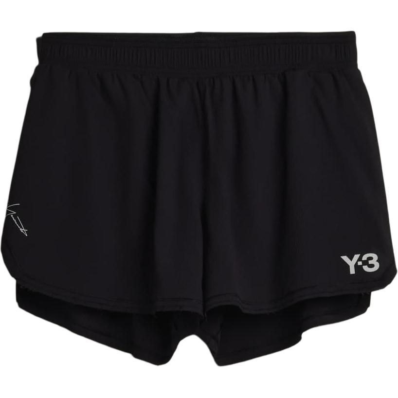 Y-3 Logo Printed Shorts