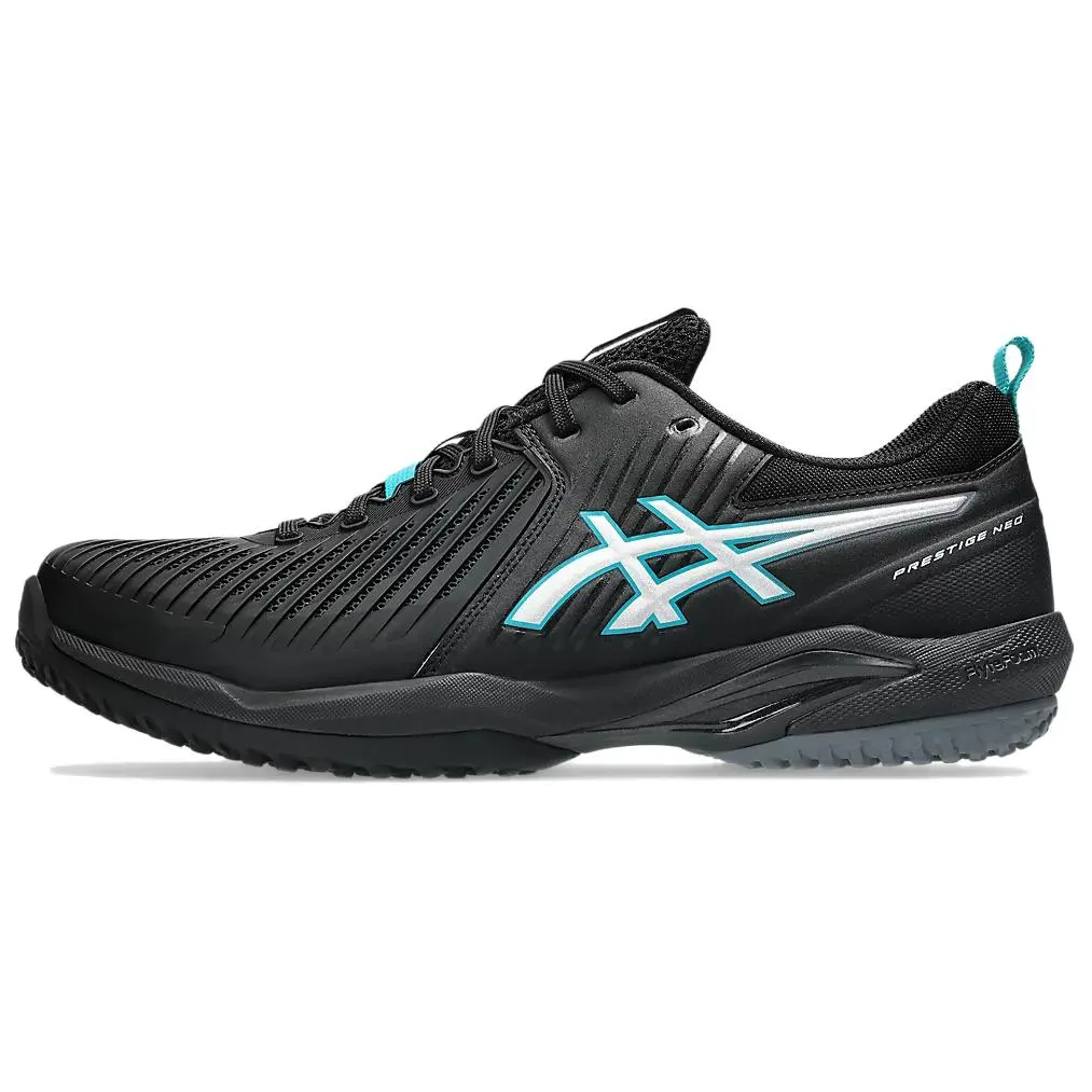 ASICS PRESTIGE NEO Low top Tennis Shoes Unisex Black Silver