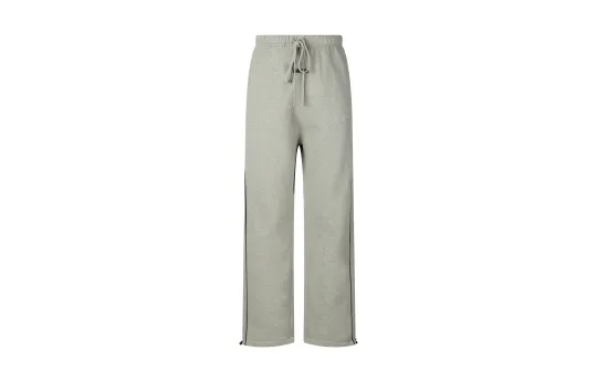 Fear Of God Essentials FW25 Relaxed Fleece Sweatpant With Piping CONCRETE HEATHER Casual Pants Men's