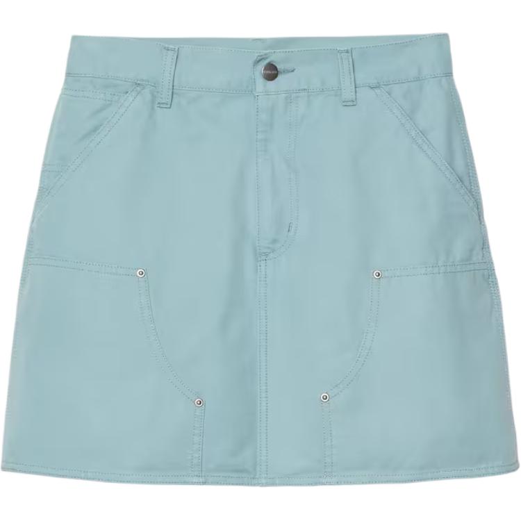 Женская юбка Carhartt WIP SS26 W' Maeve Double Knee (синяя)