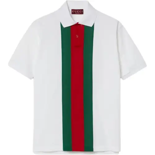 GUCCI SS24 Polo Shirt Men's White