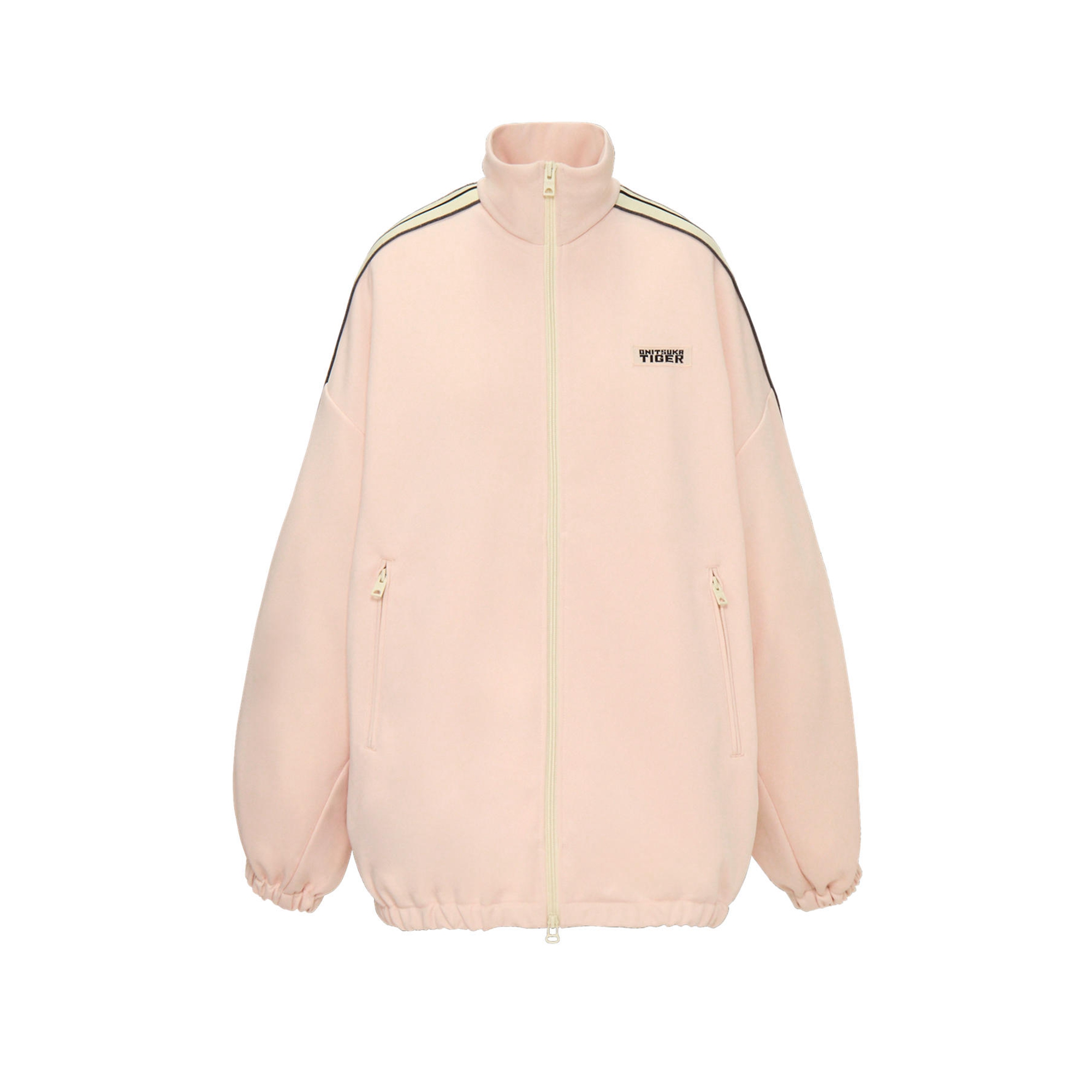 Женская куртка Onitsuka DENIVITA WS OVERSIZED TRACK TOP (светло-розовая)