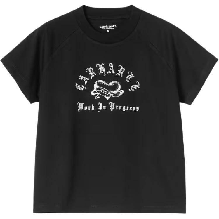 Женская футболка Carhartt WIP W' S/S Honest Work T-Shirt (белая)
