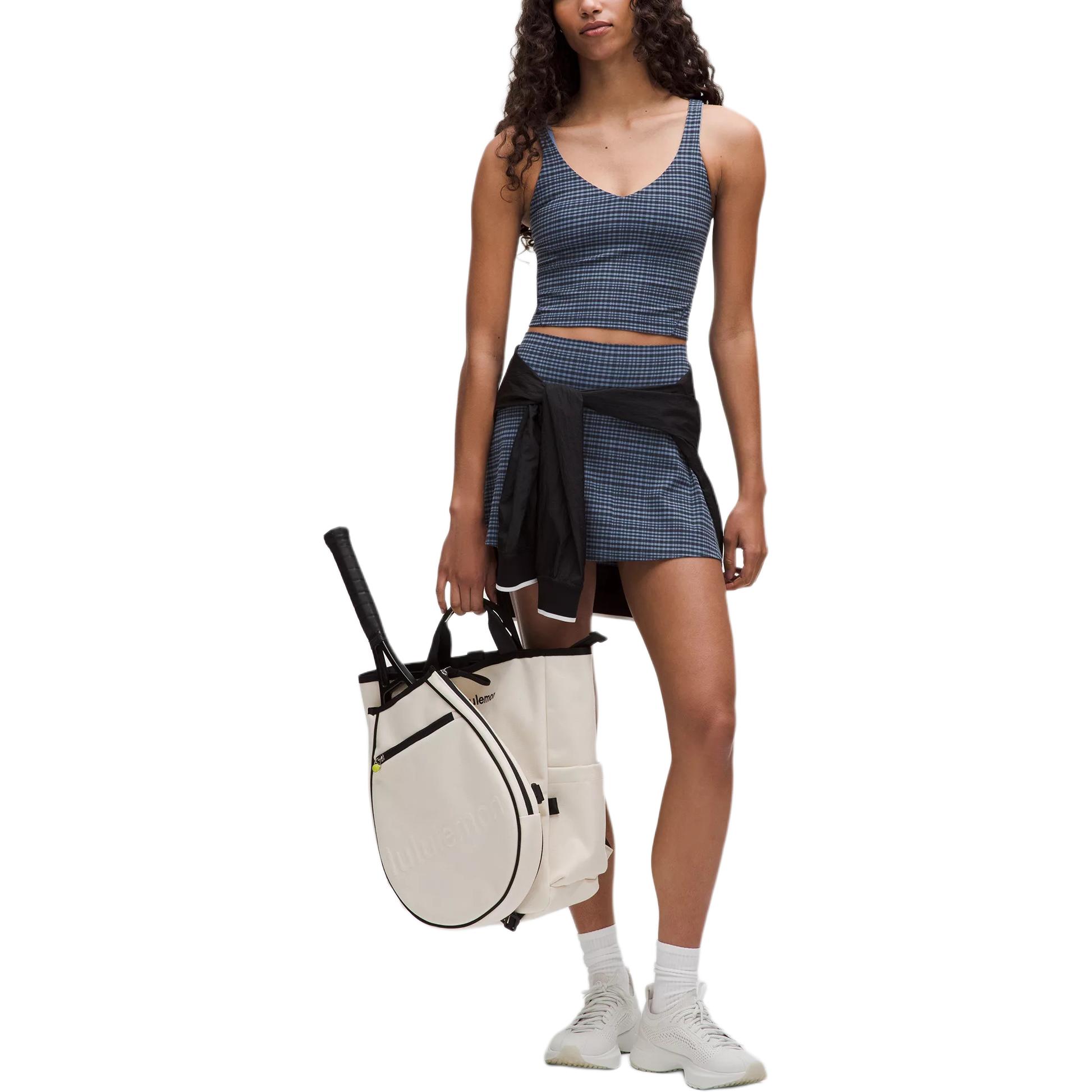 Lululemon Align Yoga Tank Top Women’s Washed Blue Plaid