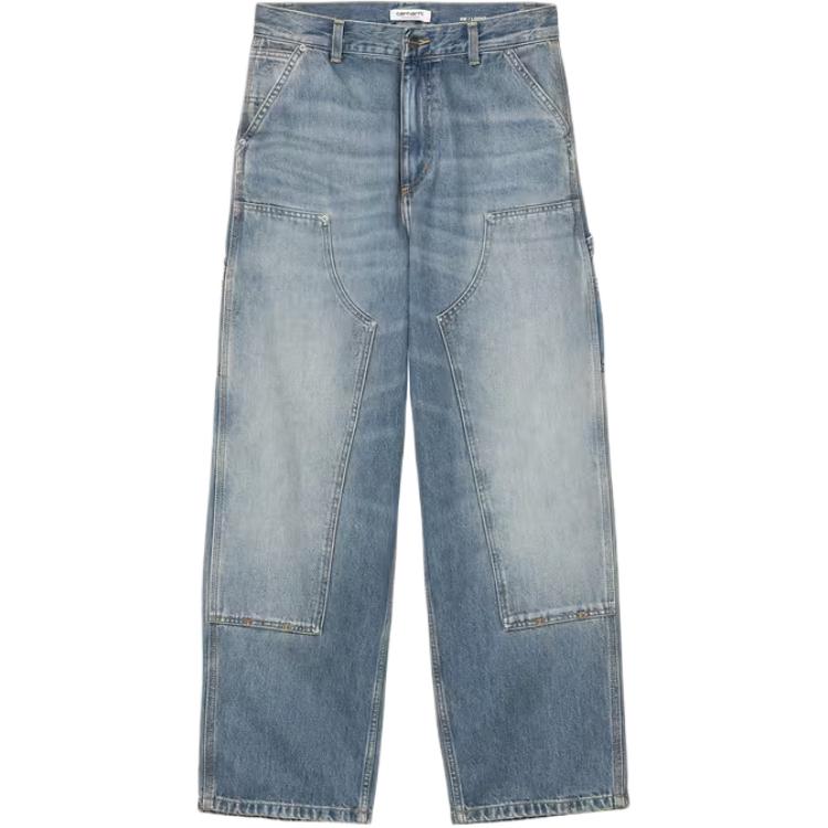 Женские штаны Carhartt Carhartt WIP SS26 W' Brandon Double Knee Pant (синие)