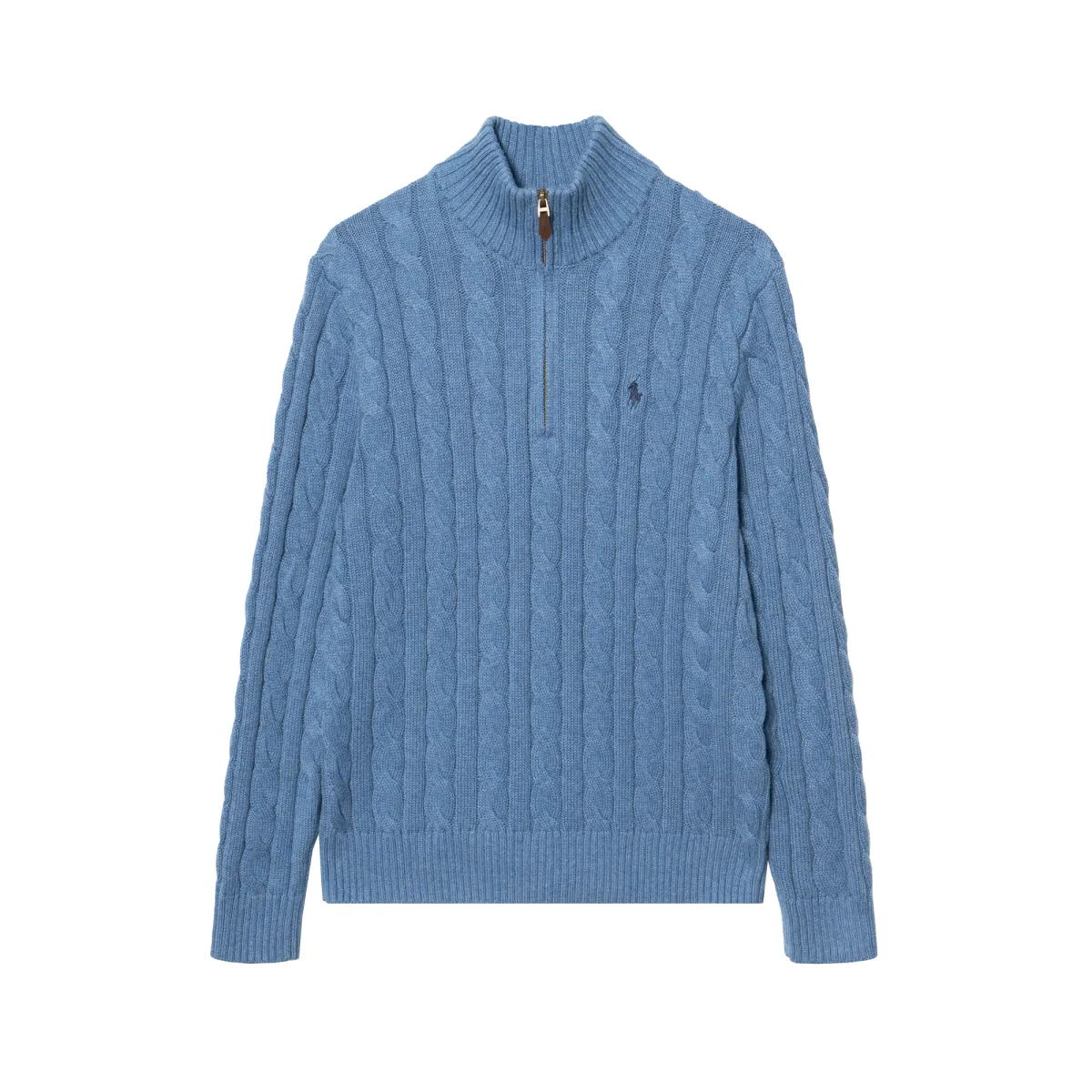 Polo Ralph Lauren Cable Knit Sweater Knitwear Standard Men's Blue