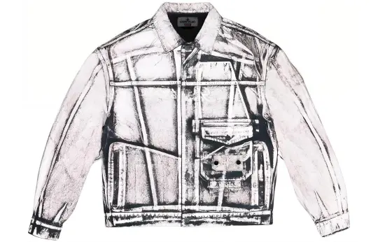 Supreme Stone Island Denim Trucker Jacket