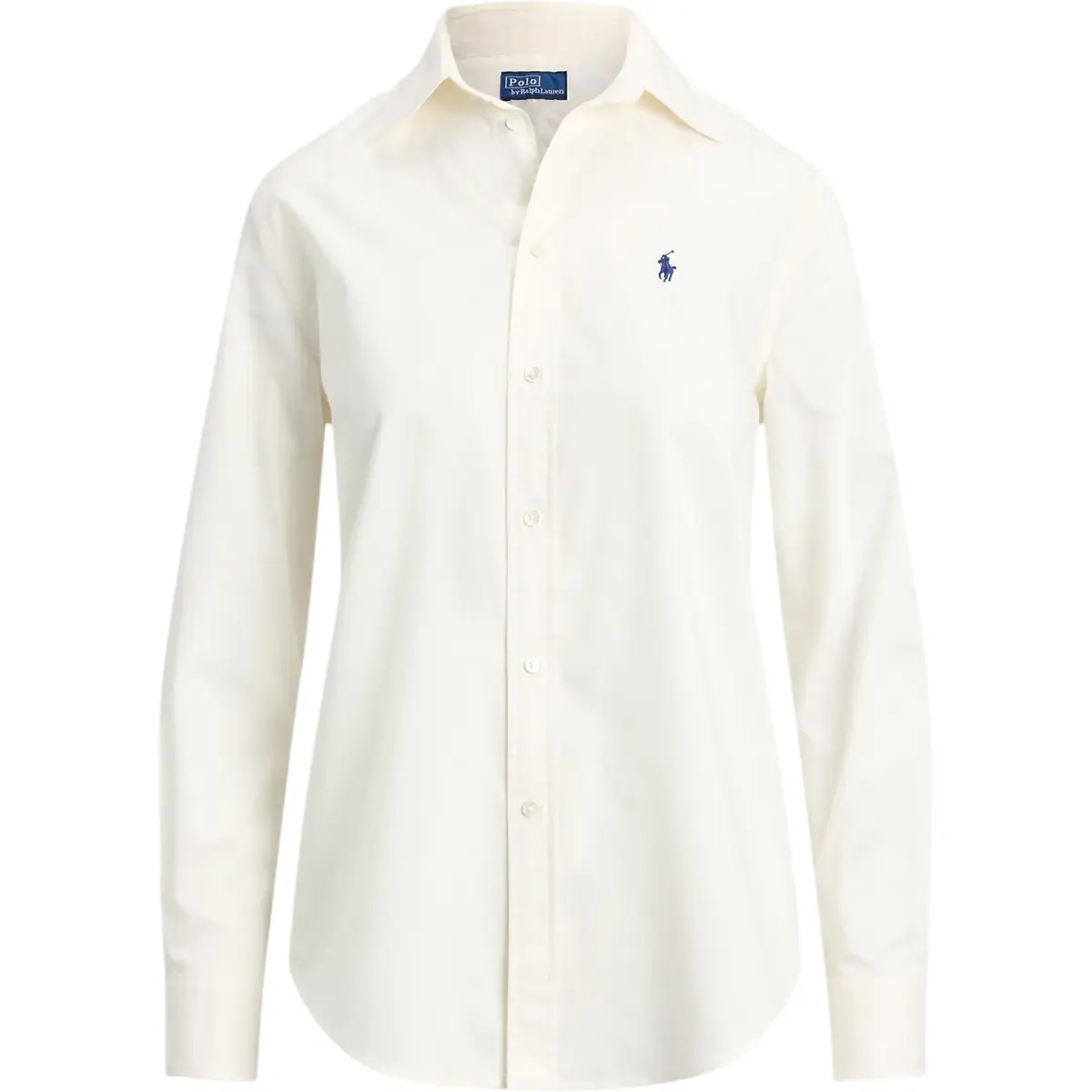 Polo Ralph Lauren FW25 Shirt Classic Version Women's Cream White