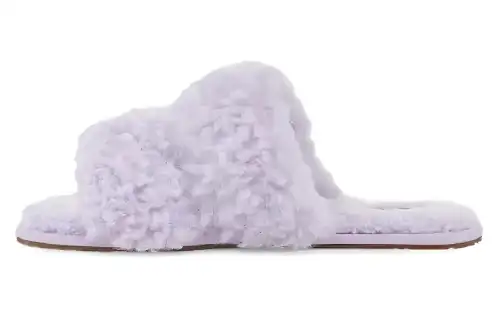 UGG Leather Slide Slippers Women's Purple