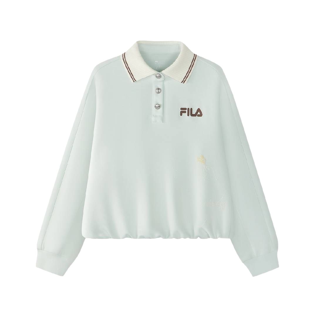 Детская футболка Fila FILA KIDS × ·/PABLO PICASSO CROSS OVER POLO (светло-голубой)