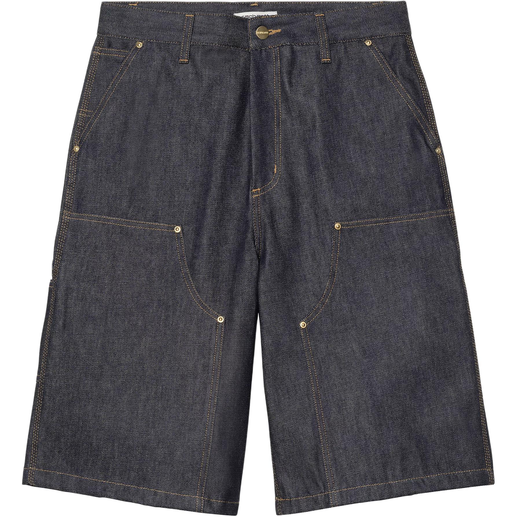 Женские шорты Carhartt Carhartt WIP SS26 W' Nixon Double Knee Short (синие)