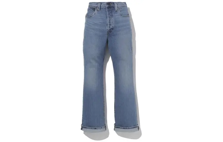 Levi's Jeans Women's Blue Moderate Flared Pants