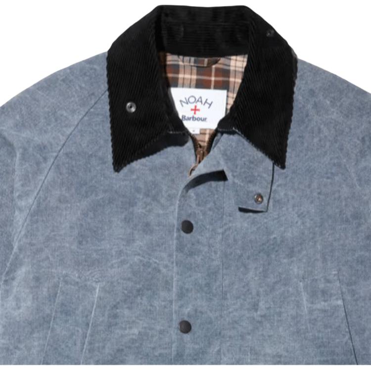 Куртка NOAH × BARBOUR FW25 (зеленая) — фото 5