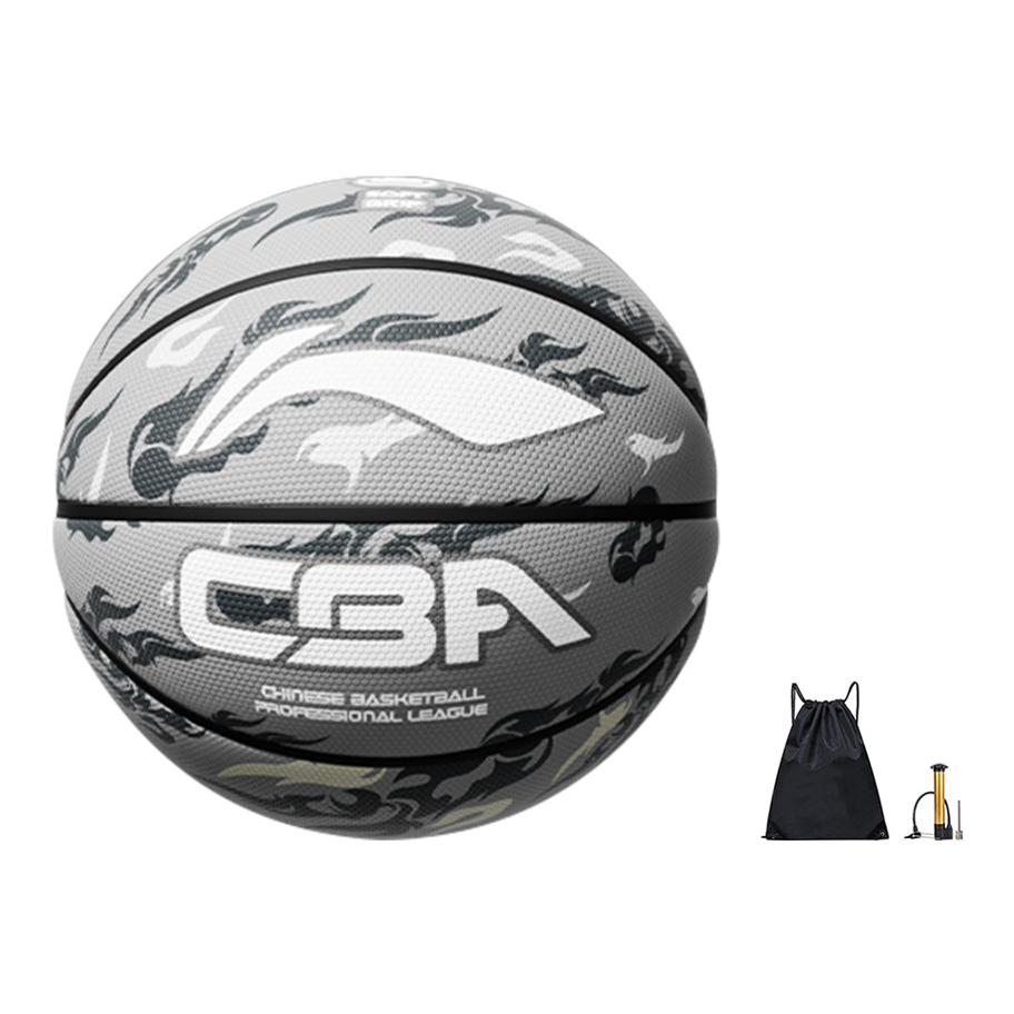 Li Ning Foam Thickened Rubber Basketball Size 7/Size 5 Ball Street Training Competition Unisex China Mainland Version