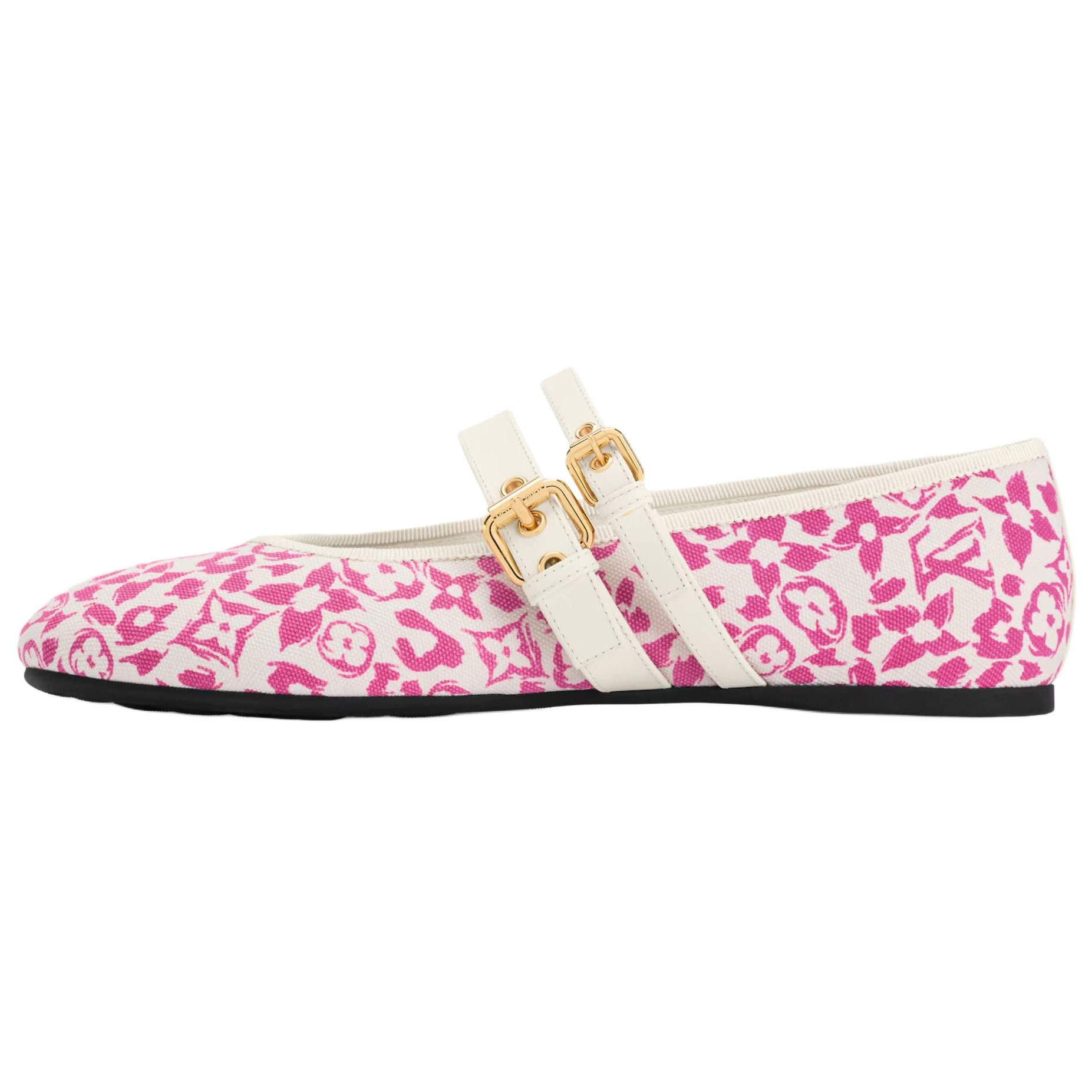 Женские туфли Louis Vuitton Bella (розовые)