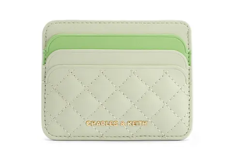 CHARLES&KEITH Fabric Card Holder Mini Women's Multicolor