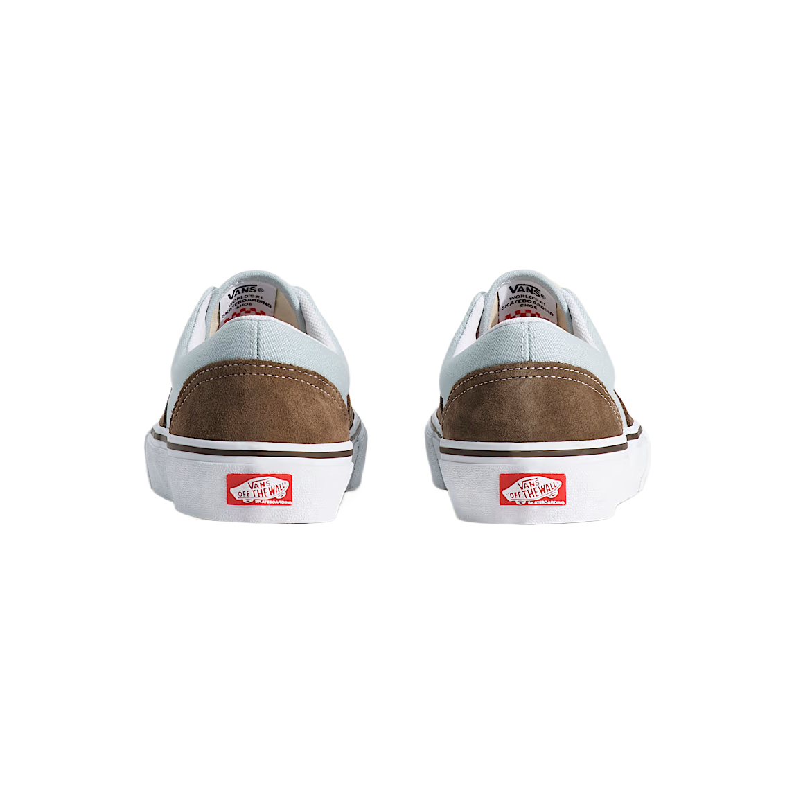 Унисекс кеды Vans Era Skate (коричнево-синий) — фото 4