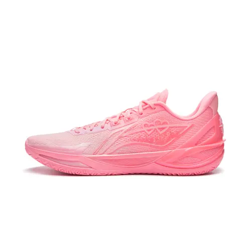 LiNing Li Ning Blade 6V2 Cupid Super Technology Lightweight Flexible Stable Support Package Anti-torsion Low-top All-Purpose Basketball Shoes Men's Pink