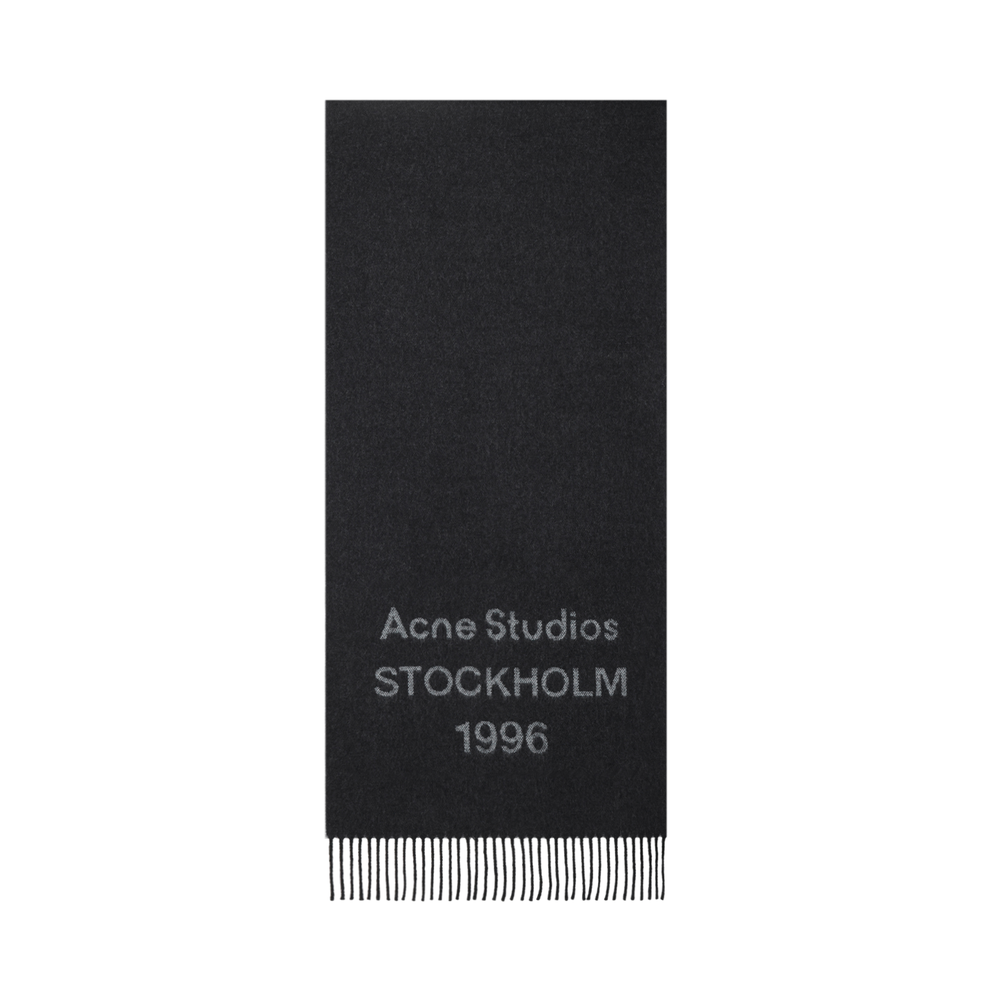 Шарф Acne Studios (черно-белый)