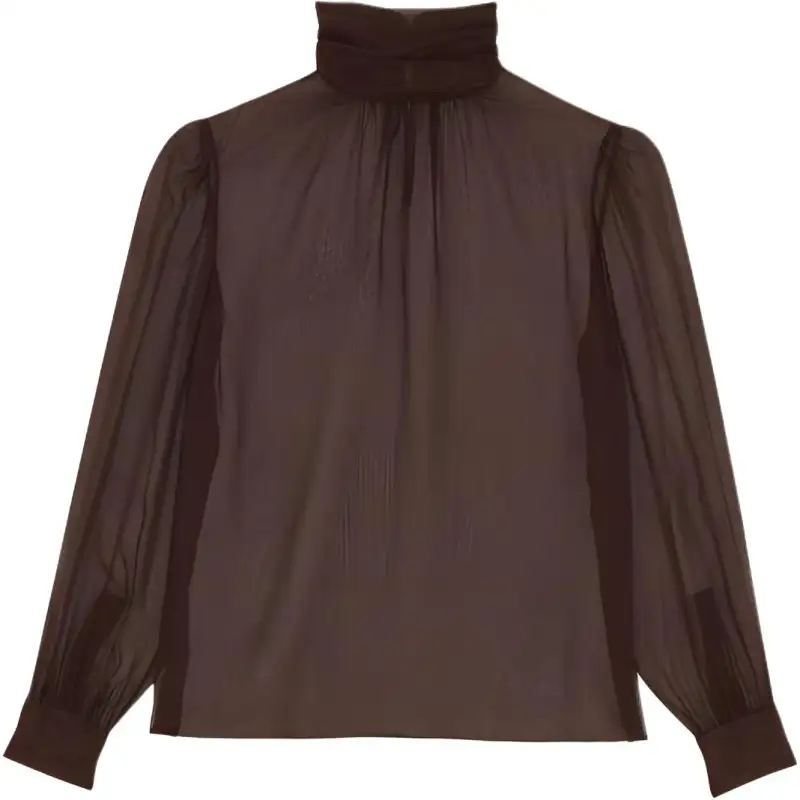 SAINT LAURENT Shirt Women's Brown