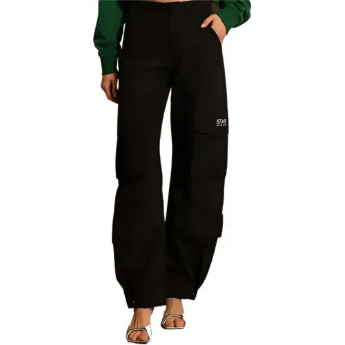 Golden Goose Logo Printed Cargo Trousers