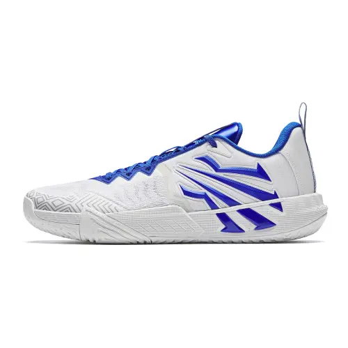 Anta KAI TEAM 2 Irving Big Mo King 2nd Generation Dallas Cement Busters PRO Shudan Technology Professional Practical Low-top Basketball Shoes Men's Snowflake White