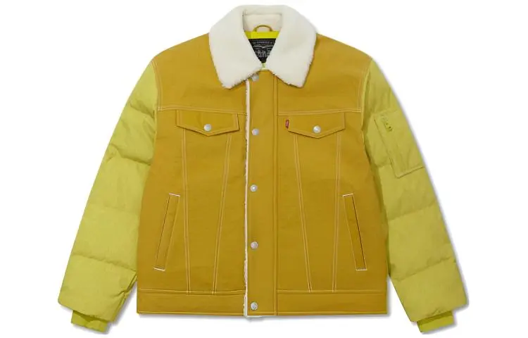 Levi's FW22 Down Jacket Men's Yellow