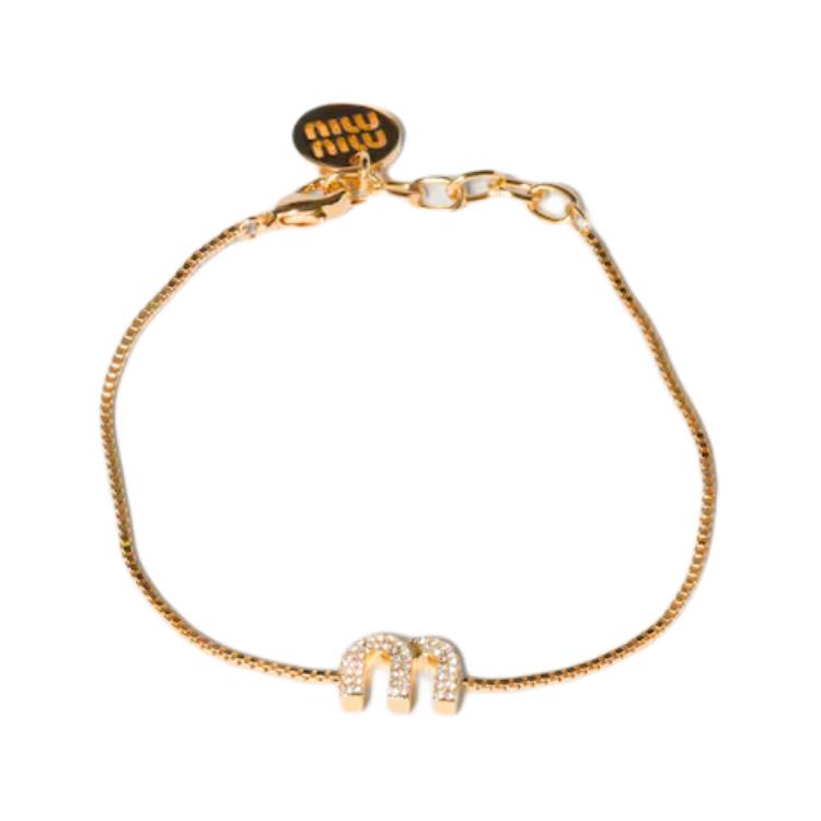 Женский браслет MIU MIU (золотой)