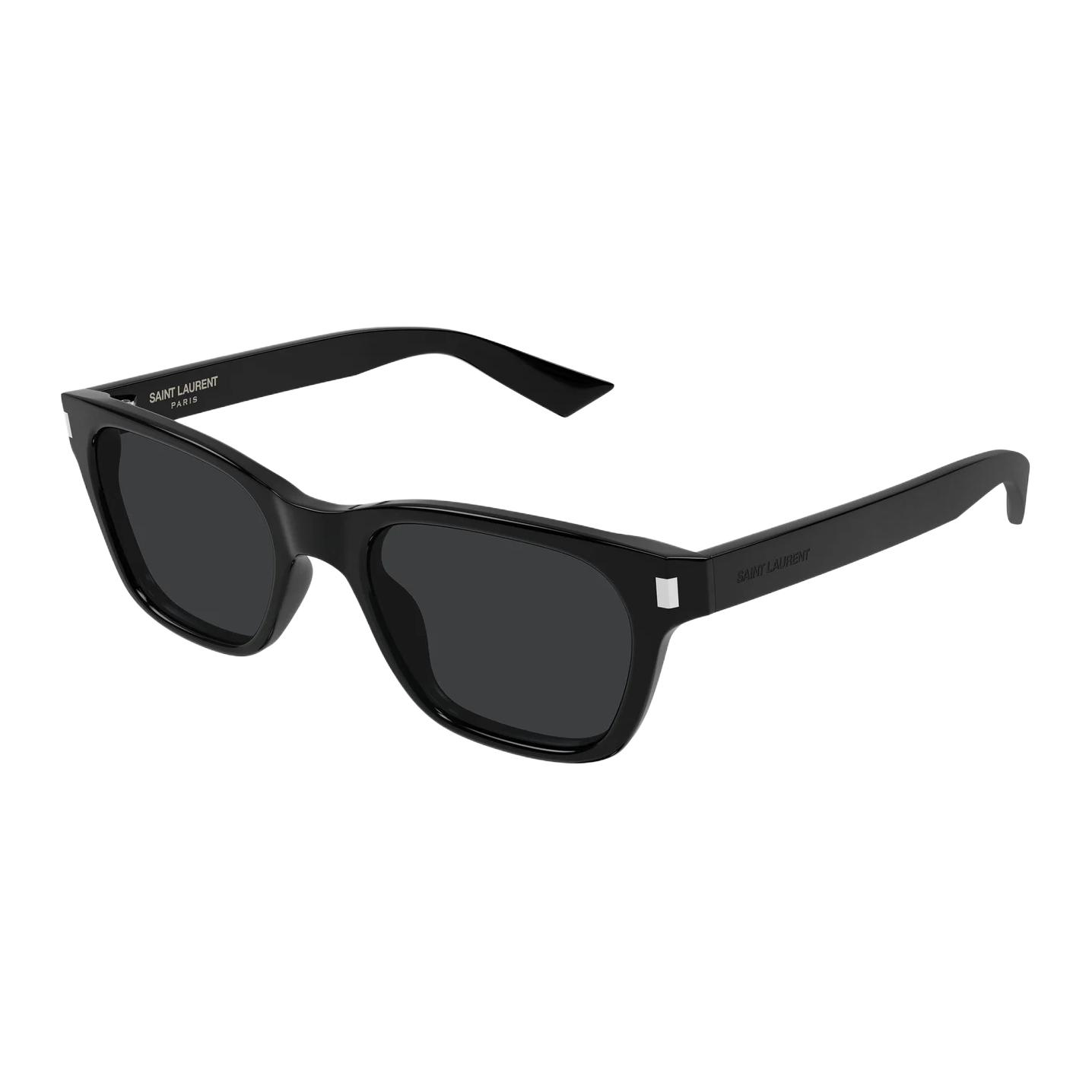 Солнцезащитные очки SAINT LAURENT SAINT LAURENT Corner Angle logo (черный)