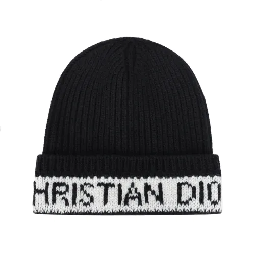 DIOR - Beanies Unisex Blue Black