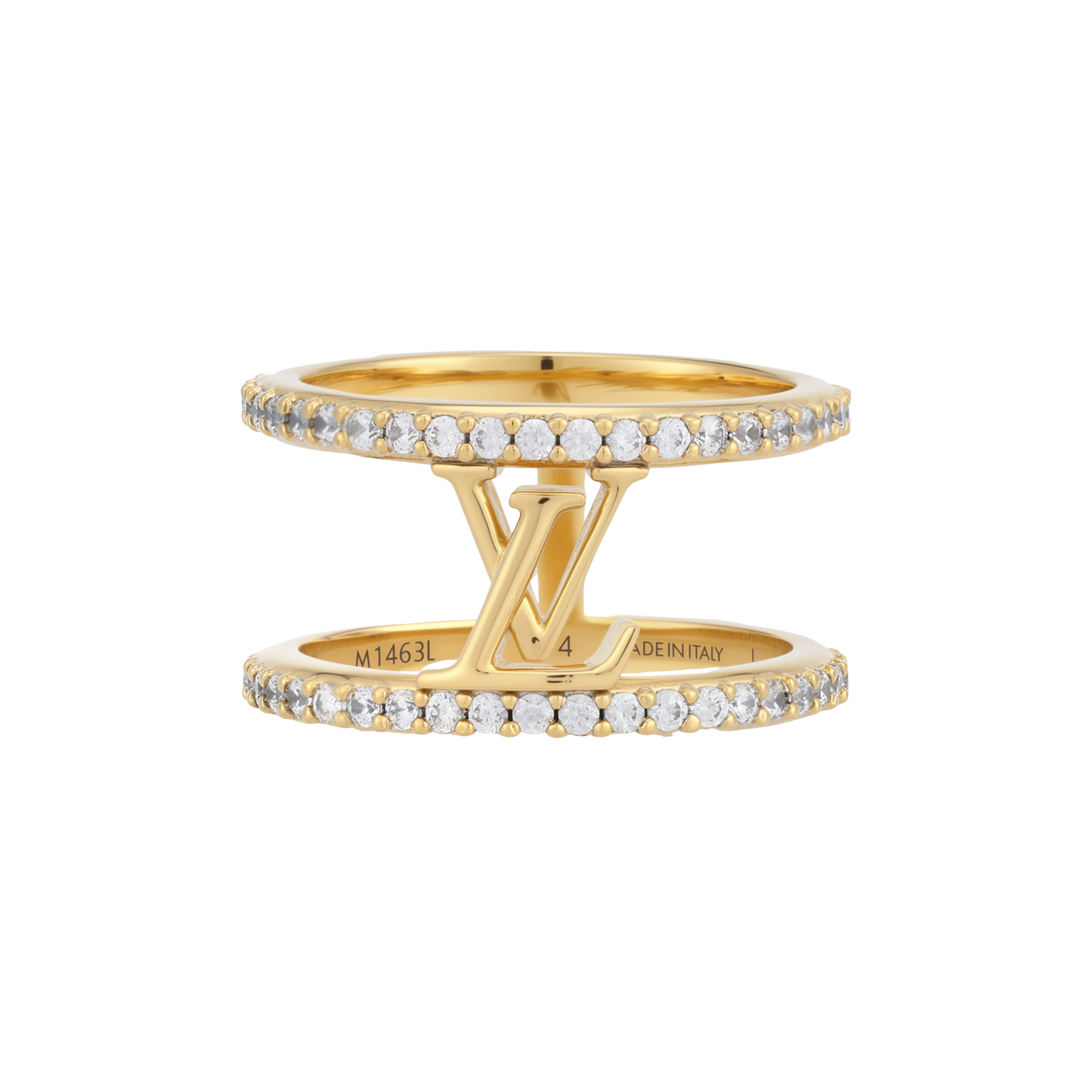 Женское кольцо Louis Vuitton ICONIC (золотое)