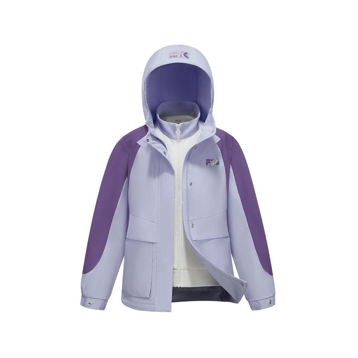 Женская куртка Fila KIDS (/ нежно-фиолетовый)