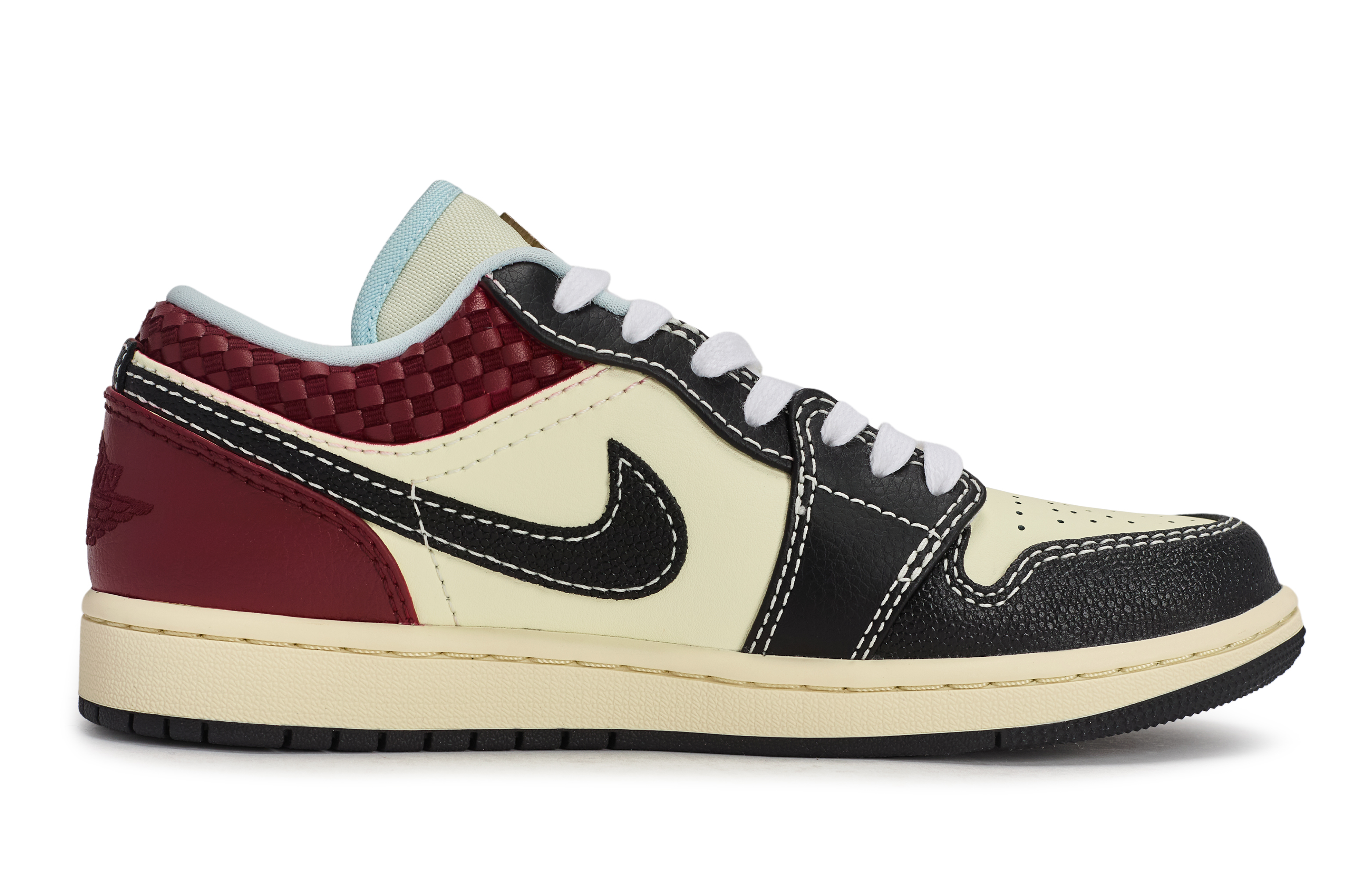 Jordan Air Jordan 1 811 Manufacturing, Hawthorn Fruit, Special Shoe Box Slip Resistant Abrasion Resistant Low top
