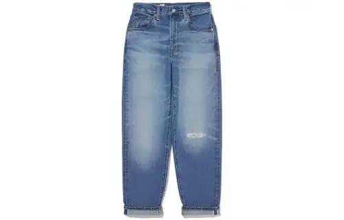 Levis Jeans Women's Blue Moderate Straight Fit Pants