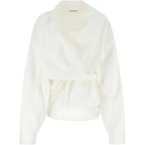 Balenciaga Wrap Long Sleeved Shirt
