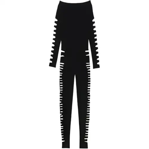 SAINT LAURENT FW21 Jumpsuit Women's Black