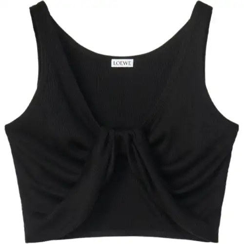 LOEWE Camisoles Women's Black Moderate Other
