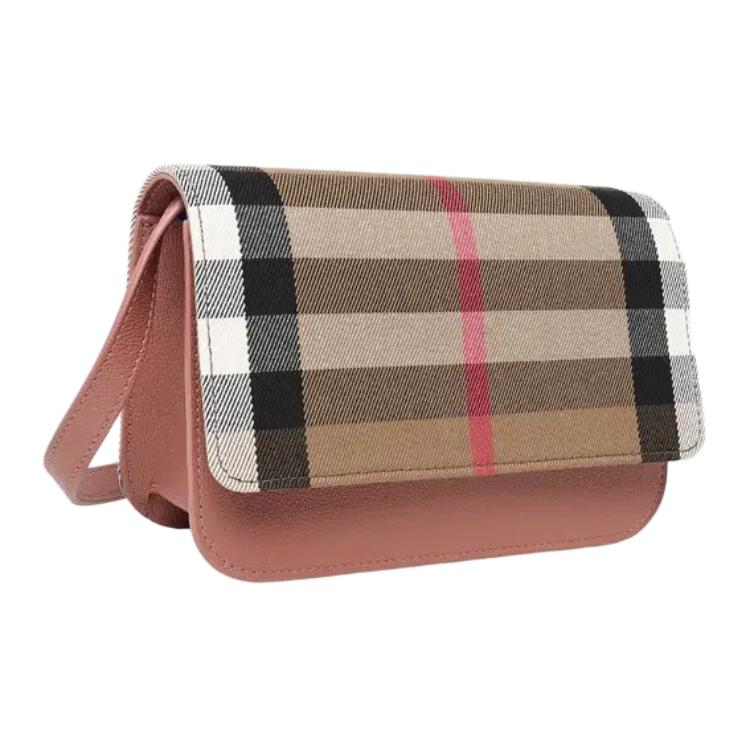 Сумка Burberry (коричнево-розовая)