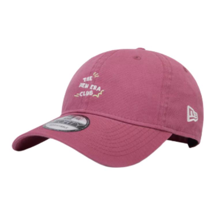 Бейсболка New Era 9FORTY С вышивкой (малиновая)